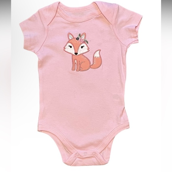 3 Pack Girls 6-9M Fox Onesies Bundle - Picture 4 of 4